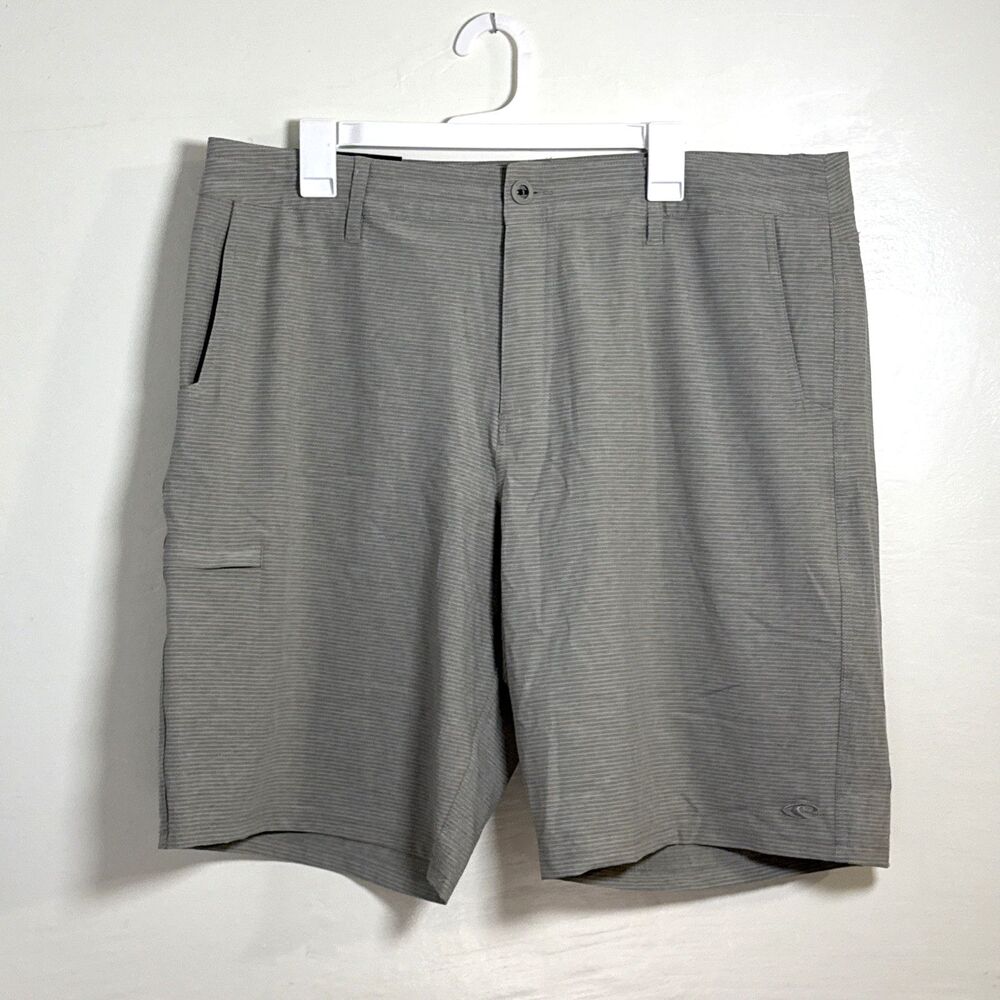 O'Neill Men's Crossover Hybrid Shorts Size 38 Gray Quick Dry Chino NWT